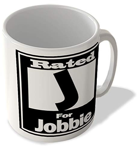 McMug - Rated J for Jobbie - Mug, Ceramic, 11fl.oz.