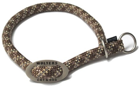 Wolters | Schlupfhalsband Everest reflektierend in Tabac/Sand | L 35 - 40 x B 0,9 cm