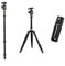 BEIKE BK-777 Trépied Monopode Pro avec Rotule pour Appareil photo Reflex Plié Modifiable