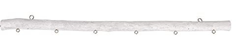 Rayher 66037000 Holz-Ast zum Hängen mit Ã–sen, 1,5cm ø, 40cm, weiÃŸ gewi