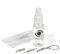 Complete Eyeglass Lens Cleaner Set | Cleans any Lens or Screen | Repair Tool Fixes Eyeglasses, Sunglasses and Watches | Includes Cleaning Solution, Repair Tool, and Premium Microfiber Towelette