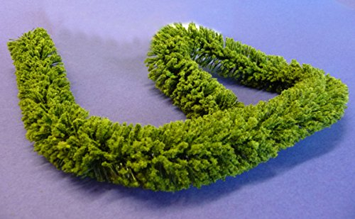 4-STÜCK Modellbau HECKE Maxi grün je 50cm lang in 1:32