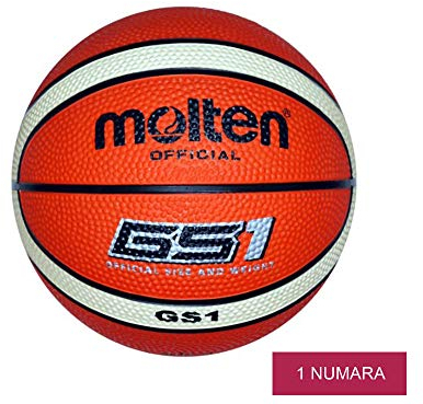 Molten Basketball, Orange/Ivory, One Size