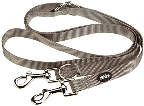 Nobby Führleine Classic, mausgrau L: 200 cm, B: 20 mm, 1 Stück