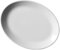 Royal Oval Plates - Pack of 6, 14inch Dinner, White Porcelain | Commercial Quality Tableware