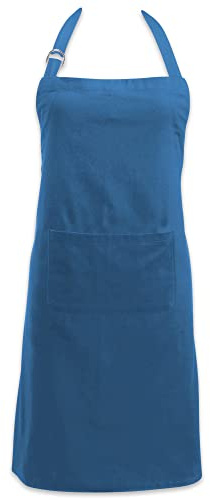 DII Everyday Basic Kitchen Collection, Chef Apron, Blue