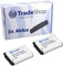 2 x Batterie LI-ION haute performance pour Sony Cybershot RX100 RX 100 dscrx100 équivalent de type de batterie NP-BX1 npbx1 1300 mAh