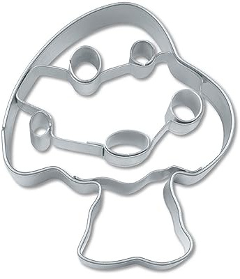 Städter Präge-Ausstechform Fliegenpilz 5 cm