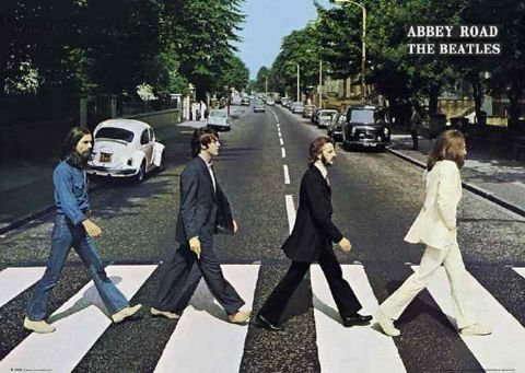 - Beatles Abbey Road Poster - 61 Cm x 91.5 Cm Poster// Poster