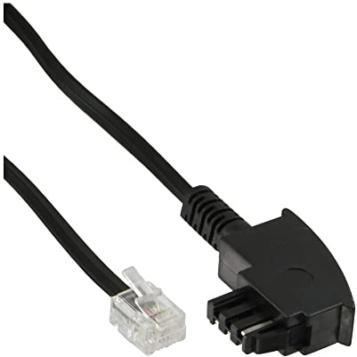 TAE-F Anschlusskabel für Import-Telefone + Siemens Euro-Set 10m