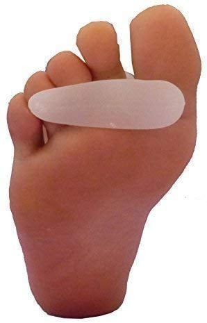 SturdyFoot Toe Cushions - Medical Gel Toe Cushioning Device - White - 6.5cm - 0.09lbs - Hammer/Mallet Toes