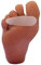 SturdyFoot Toe Cushions - Medical Gel Toe Cushioning Device - White - 6.5cm - 0.09lbs - Hammer/Mallet Toes