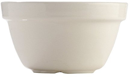 Mason Cash Porcelain White Pudding Basin, 16cm S36 - Set of 2