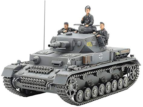 Tamiya 35374 German Panzerkampfwagen IV Ausf.F Tank (1:35 Scale)