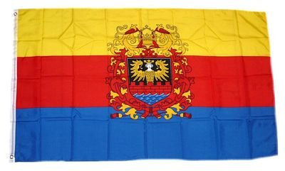 Fahne/Flagge Emden Prachtwappen NEU 90 x 150 cm