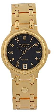 Krug-Baumen Mens Charleston Diamond Watch