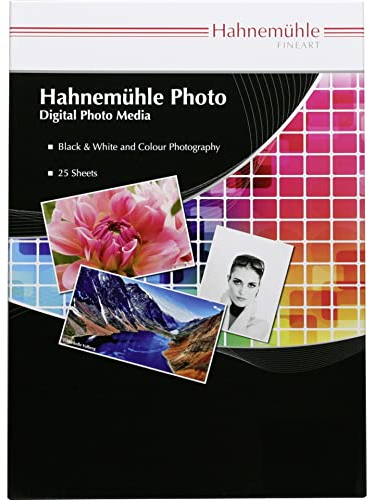 Hahnemühle Photo Luster Papier, 260 g/m², DIN A3+, 329 x 483 mm, hellweiß, Fotopapier