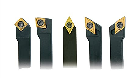 OPTIMUM 3441212 Optimum Set mit 5 Klingen HM, 12 mm Länge