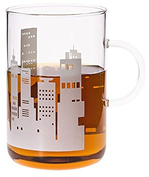 Trendglas Jena 211127 Tasse Office XL City, 0,6 L, weiß