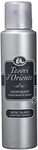 Tesori d'Oriente Deodorant Moschus, weiß, 150 ml, 2 Stück