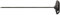 SW-Stahl 32500L-T20 T-Griff Schraubendreher mit TX-Profil I T20 x 400 mm I TX Schraubenzieher I Extra lang