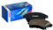 Bosch BP1206 Bremsbeläge - Hinterachse - ECE-R90 Zertifizierung - vier Bremsbeläge pro Set