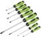 Sealey Hv001 Screwdriver Set 8Pc Hi-Vis Green
