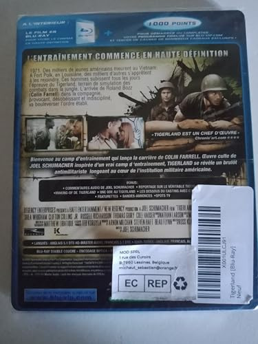 Tigerland [Blu-ray] [FR Import]
