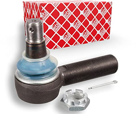febi bilstein 02954 Spur- / Lenkstangenendstück mit Kronenmutter und Splint, 1 Stück