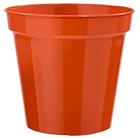 Stewart 2836014 25.4 cm Flower Pot - Orange/Terracotta