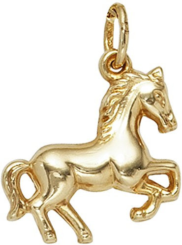 Jobo Kinder-Anhänger Pferd aus 8 Karat 333 Gold