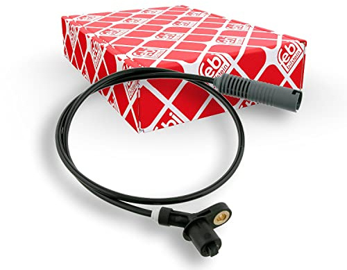 febi bilstein 24125 ABS-Sensor, 1 Stück | Kompatibel mit: BMW 3, 3 Cabriolet, 3 Coupe, 3 Touring