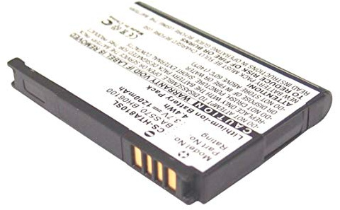 AGI 93977 Li-Ion 1100 mAh 3,7 V Akku wiederaufladbar – Akkus (1100 mAh,-Ionen (LiIon), 3,7 V, schwarz, 1 Stück (S))