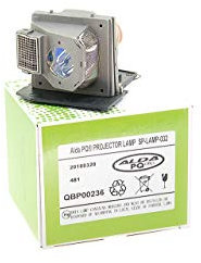 Alda PQ-Premium, Beamerlampe/Ersatzlampe kompatibel mit SP-LAMP-032 für INFOCUS IN81, IN82, IN83, M82, X10 Projektoren, Lampe mit Gehäuse