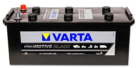 Varta Promotive Black J5-12 V / 130 Ah - 680 A/EN HD Nutzfahrzeugbatterie
