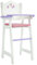 Puppenhochstuhl Holz Puppenzubehör Puppen-Möbel Weiß Olivias World TD-0098A