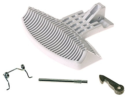First4spares White Door Handle Catch Kit For Hotpoint Washer Dryers & Washing Machines