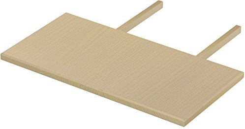 Ansteckplatte 50x100 Birke Rio Classico oder Rio Kanto - Pinie Massivholz Echtholz - Größe & Farbe wählbar - für Esstisch Tischverlängerung Holztisch Tisch Erweiterung ausziehbar Brasilmöbel
