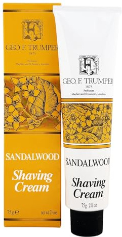 Geo F Trumper Shave Cream - Sandalwood 75gm Tube
