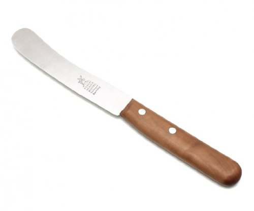 Frühstücksmesser Buckelsklinge von Windmühlenmesser Birnenholz (rostfrei)