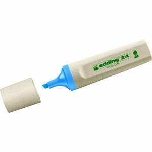 edding 10 x Textmarker Highlighter 24 Ecoline nachfüllbar hellblau