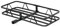 CURT 18145 48 x 20-Inch Basket Hitch Cargo Carrier, 500 lbs Capacity, Black Steel, 1-1/4, 2-In Adapter Shank