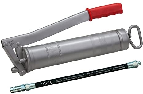 MATO Fettpresse - E 500 mit Schlauch für Fettkartuschen 400g