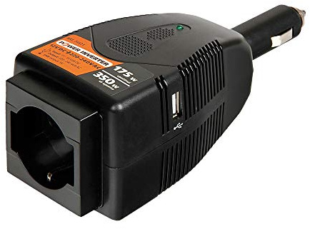 LAMPA 74521 Spannungswandler Aktivierung durch Blinken mit Knopf