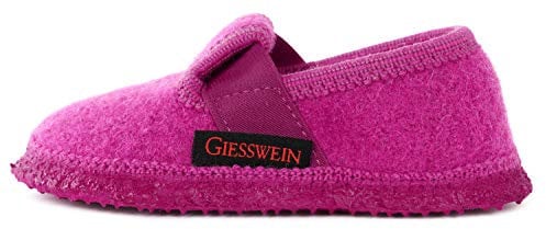 Giesswein Türnberg, Pantofole Piatte, Unisex - Bambini e ragazzi, Rosa Bacca 376, 23 EU