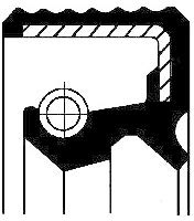 Corteco 01014252B Wellendichtring, Kurbelwelle