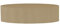PLANESIUM Premium Sonneninsel RUND Liegeinsel Hülle Abdeckung Schutzhülle Abdeckplane Polyrattan wasserdicht atmungsaktiv Sonnenliege Gartenliege 575g/lfm (190cm Breite x 85cm Höhe, Beige)