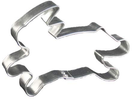 LARES Ausstecher/Ausstechform Hase, springend - für Kekse, Plätzchen, Lebkuchen & Co - Größe: 12cm, Höhe: 1,7cm - Made in Germany
