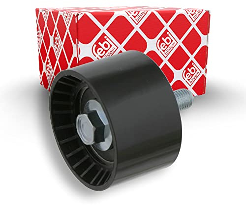febi bilstein 22844 Umlenkrolle für Zahnriemen, mit Schraube, 1 Stück | Kompatibel mit: HYUNDAI TERRACAN