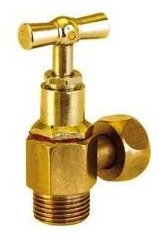 Guareski - Robinet d arret WC equerre 12x17 brut 346-8E